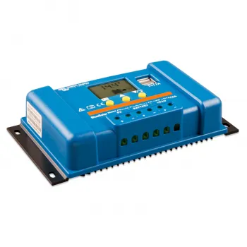 5A PWM Solar Laderegler Victron BlueSolar PWM-LCD USB 12V 24V - Frontansicht
