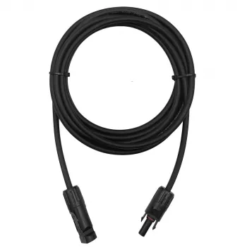 1m MC4 zu MC4 Verlängerungskabel 6mm² rot/schwarz