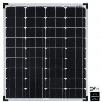 80 Watt Solarmodul monokristallin 12V