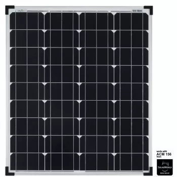 80 Watt Solarmodul monokristallin 12V
