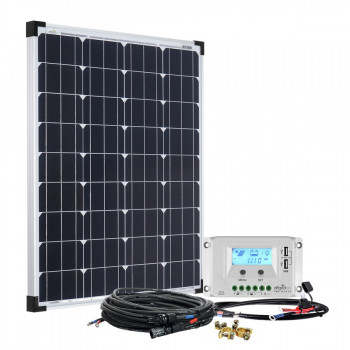80W 12V Solar Garten-Set Basic  Premium S Bausatz