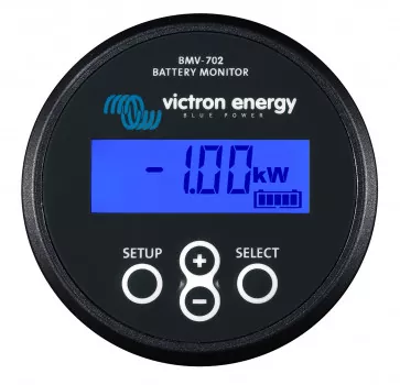 Black Victron BMV-70s Batteriemonitor