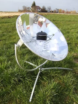 Solarkocher Premium mit Topf 4 Liter