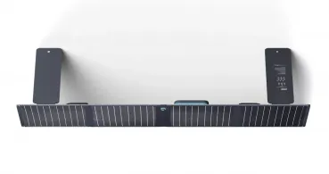 Anker Solix PS100 100W Solarpanel Draufsicht ausgeklappte Zellfläche