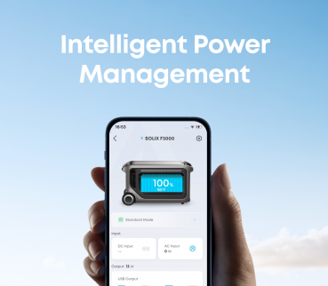 Anker App steuert die Anker SOLIX F3000 per Bluetooth