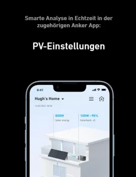 App-Steuerung und Datenabfrage über Anker SmartPhone App