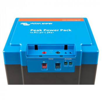 Anschlüsse 30Ah LiFePo4 Lithium-Ionen-Akku 12V Victron PPP-30 Peak Power Pack 384Wh