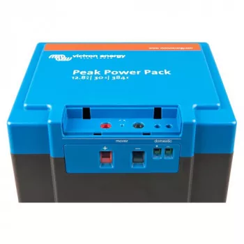 Anschlüsse 30Ah LiFePo4 Lithium-Ionen-Akku 12V Victron PPP-30 Peak Power Pack 384Wh