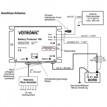 Batteriewächter & Batterieschutz 12V / 24V / 48V kaufen ☀️ Top