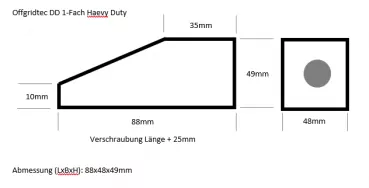 Abmessungen Dachdurchführung heavy duty einfach