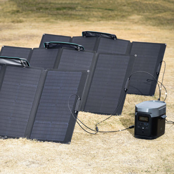 Faltbares Solarmodul 160 Watt Parallel-Schaltung