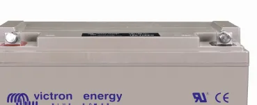 M8-Kupferanschlüsse der Victron Gel 110Ah im Detail