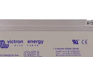 M8-Kupferanschlüsse der Victron Gel 165Ah im Detail