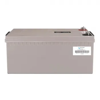 Victron Gel-Batterie 220Ah – Rückseite