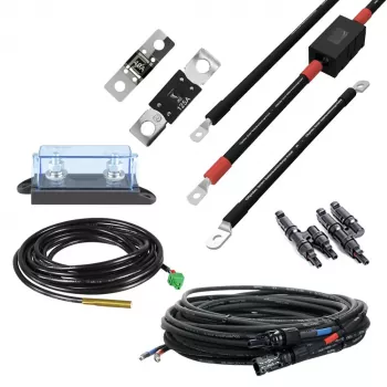 Kabel Zubehör Solaranlage Garten Autarkund