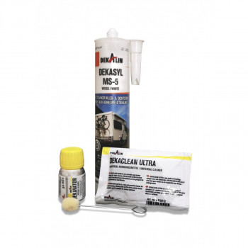 Dekalin MS-5 Kleber 2x 290ml Weiß – Elastischer MS-Polymer-Klebstoff Für Fenster, Profile & Polyester