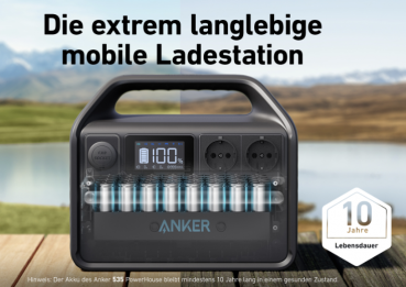 Anker Powerhouse 535 512Wh - 500W LiFePO4 Powerstation