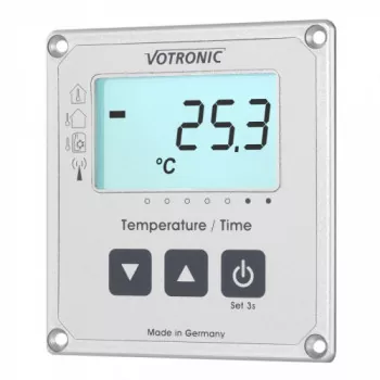 Votronic 1253 LCD-Thermometer / Uhr S Anzeige