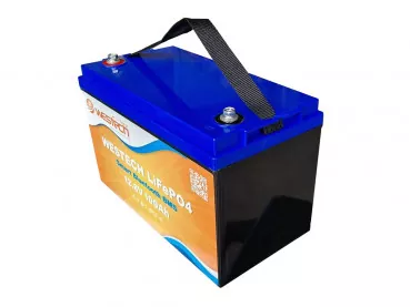 100Ah Lithium-Akku Westech LiFePO4 Smart Bluetooth BMS 12,8V