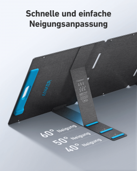 200W Anker 531 Solarpanel faltbares Solarmodul 48V