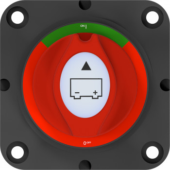 Oberseite Batterietrennschalter 12V-24V 275A M10 Schraubanschluss