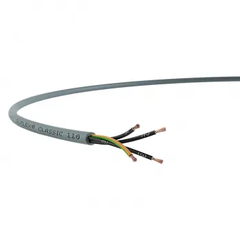 Lapp ÖLFLEX CLASSIC 110 4G1 – abgemantelte Leitung mit vier Adern und grün-gelbem Schutzleiter