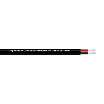 Offgridtec Solarkabel 2x10mm² PV1-F Zweiadrig