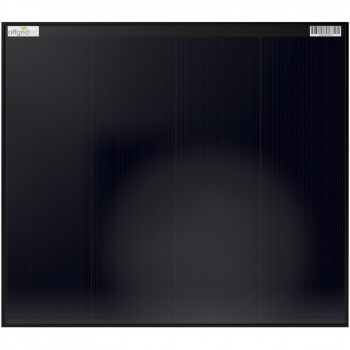 70 Watt 12V Solarmodul mit overlapping Schindeltechnologie PERC