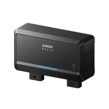 Anker SOLIX Alternator Charger Schrägansicht mit LED