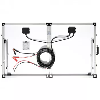 Rückseite Solarkoffer 200 Watt