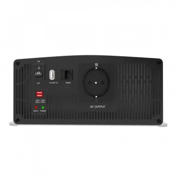 Rückseite Offgridtec® PSI Sinus Spannungswandler 1600W 24V auf 230V