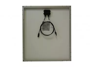 Rückseite 100 Watt 12V Solarmodul Sonderformat 78x68cm Westech