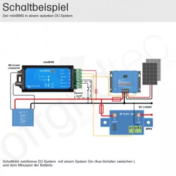 Mini BMS für Lithium-Akkus Smart LiFePo4 Victron Energy