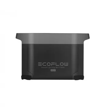 Seitenansicht Zusatzakku 2016Wh Ecoflow Delta Max extra battery