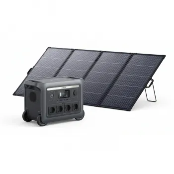 Solargenerator Set 3072Wh – Anker SOLIX F3000 Powerstation mit einem PS400 bifazial Solarpanel 400 W