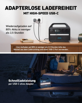 Anker Powerhouse 535 512Wh - 500W LiFePO4 Powerstation