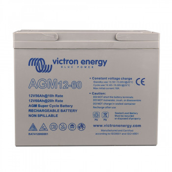 60Ah AGM Super Cycle Akku Victron C20
