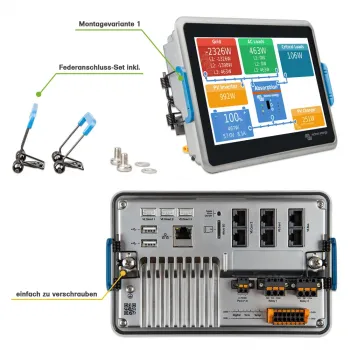 Victron Ekrano GX Monitoring-Display mit 7 Zoll Touchscreen - Detail