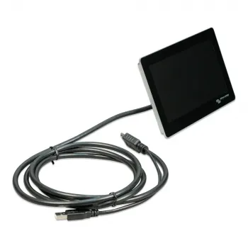 Victron GX Touch 70 Flush Mount Touchdisplay für Cerbo GX - Ansicht schraeg