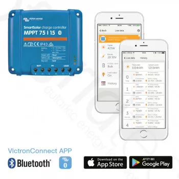 Victron Smartsolar MPPT Laderegler mit App