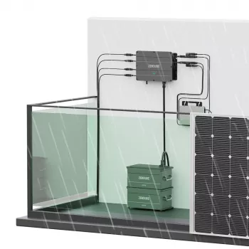 Zendure SolarFlow Set 2880Wh Smart PV Hub mit 3x AB1000 LiFePO4 Akkus