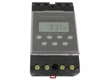 24 Volt Digitale Zeitschaltuhr bis 25A Gleichstrom mit LCD Display