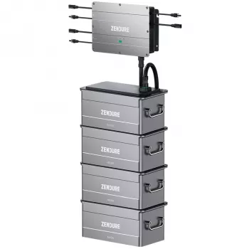 Zendure SolarFlow Set 3840Wh Smart PV Hub mit 4x AB1000 LiFePO4 Akkus