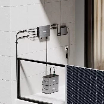 Zendure SolarFlow Set Smart PV Hub mit LiFePO4-Zusatzbatterie AB2000