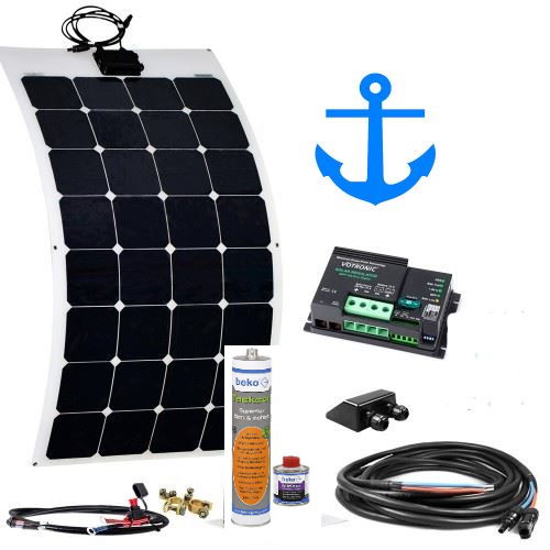 40W 12V Mono Semi Solarmodul flexibel Solarpanel für Boot Wohnmobil 40 RX 