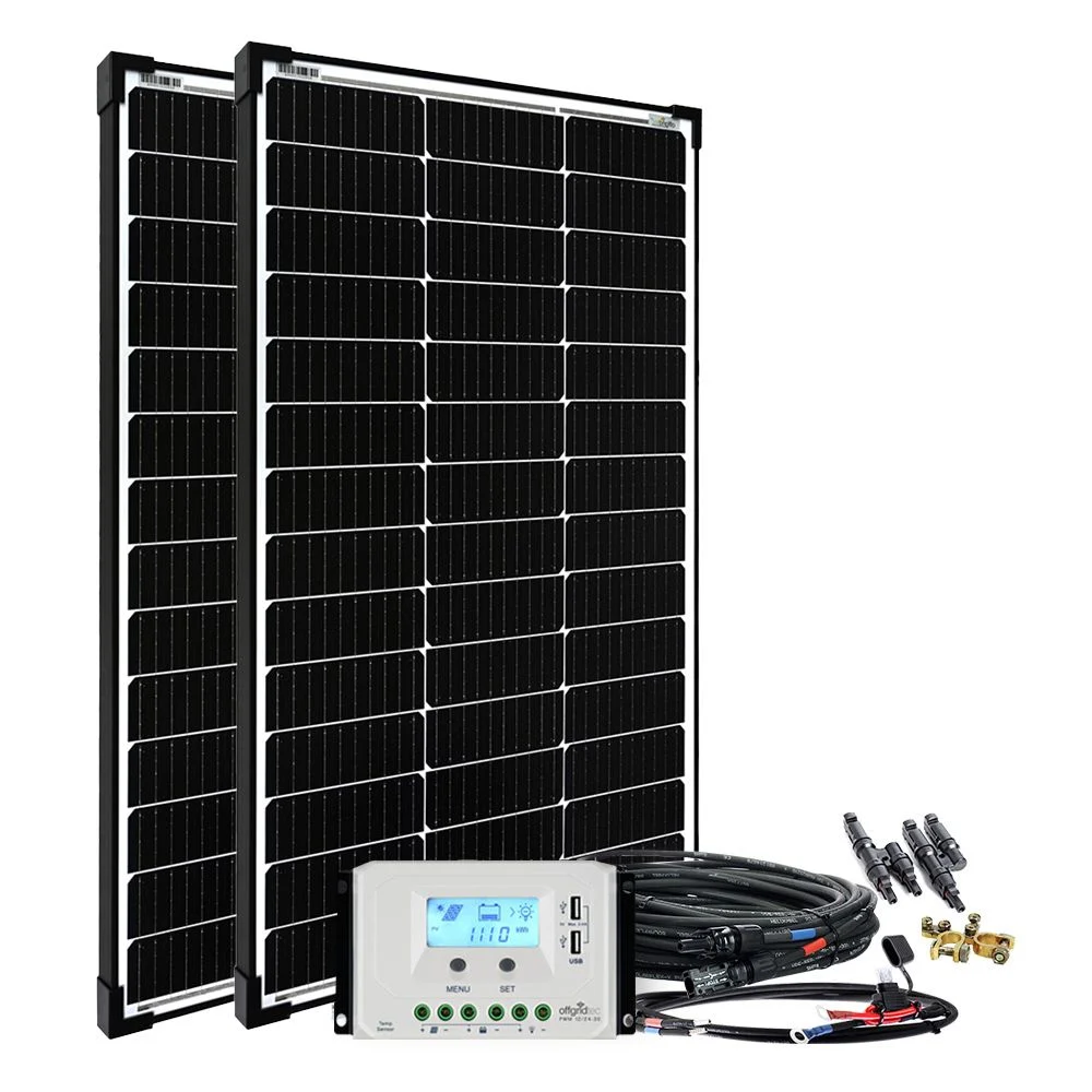 Solar Inselanlage 12V / 100Wp / 85Ah