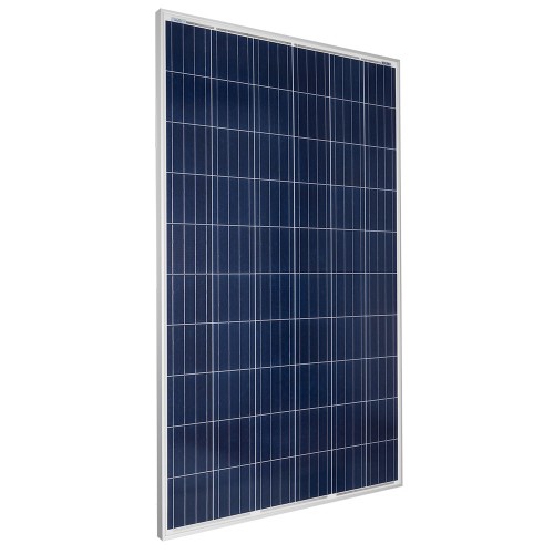 130Watt 12V Solarmodul Solarpanel Solarzelle Monokristallin in Schwarz 