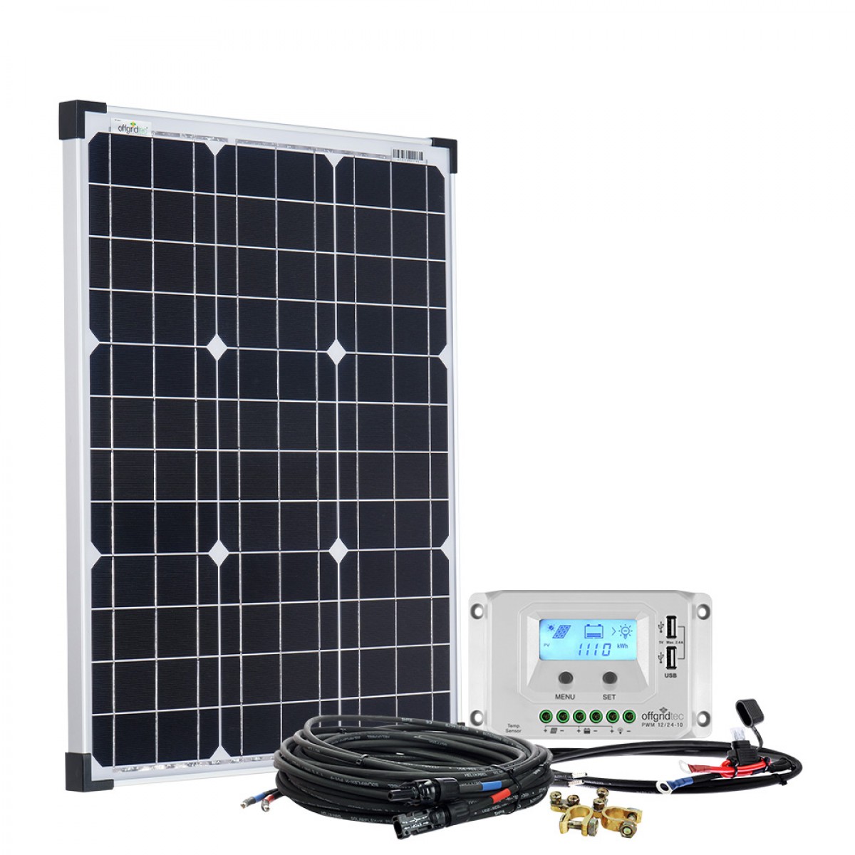 50W 12V Solar Garten-Set Basic Premium S Bausatz