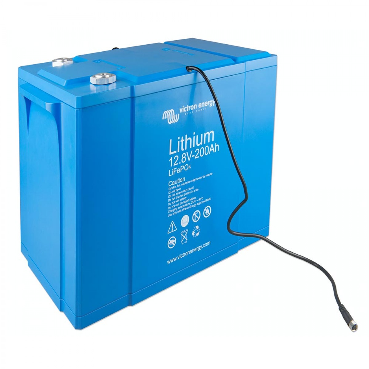 12,8V Lithium 80Ah LiFePO4 Premium Batterie, 200A-BMS-2.0