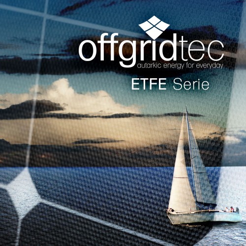Offgridtec® ETFE 35W 12V Semiflexibles Solarmodul BackContact Hochleistungszellen